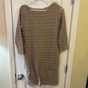 Tan/taupe dress